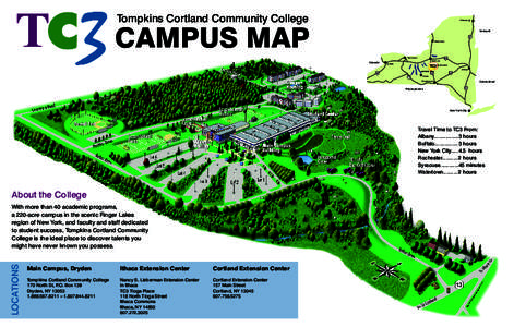 Tompkins Cortland Community College  Plattsburgh CAMPUS MAP