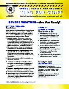 National Weather Service / Management / NOAA Weather Radio / Weather radio / Federal Emergency Management Agency / Emergency management / Public safety / Emergency Alert System