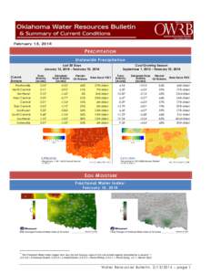 Oklahoma Water Resources Bulletin