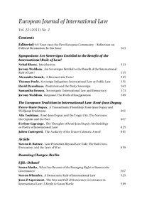 European Journal of International Law Vol[removed]No. 2