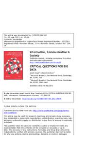 This article was downloaded by: [On: 09 June 2012, At: 12:56 Publisher: Routledge Informa Ltd Registered in England and Wales Registered Number: Registered office: Mortimer House, 37-41 Mortimer St