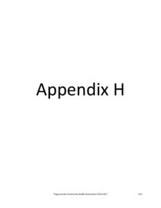 Appendix H  Tioga County Community Health Assessment[removed]