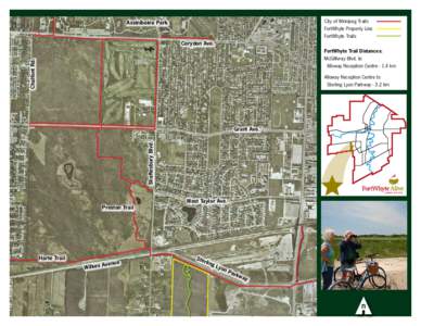 City of Winnipeg Trails  Assiniboine Park FortWhyte Property Line FortWhyte Trails