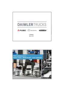 DAIMLER TRUCKS  K. Rebstock March[removed]DAIMLER TRUCKS