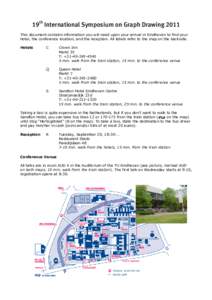 19th International Symposium on Graph Drawing