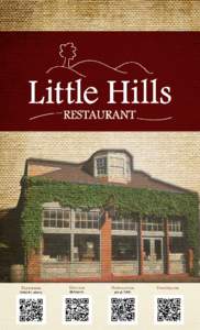 Facebook  littlehills.winery Twitter @littlehills