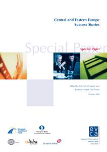 Central and Eastern Europe Success Stories Special Paper Special Paper