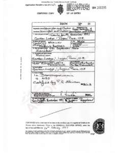 Autopsyfiles.org - Freddy Mercury Death Certificate