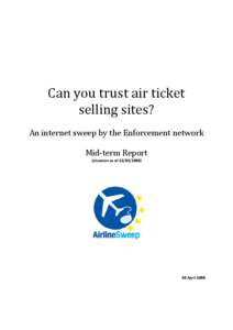 Can you trust air ticket selling sites?