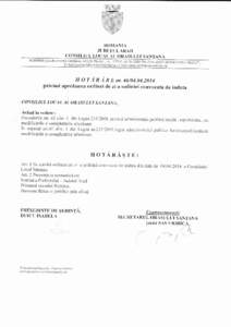 ROMANIA JUDETULARAD CONSILIUL LOCALAL ORASULUI SANTANA jud.Arad oras.Santana, strada Muncii , nr. 120 A, cp i172BO retlru, OZszieiei;oii71Aill7, E-maiI:contact@primariasanta