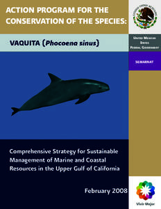 ACTION PROGRAM FOR THE CONSERVATION OF THE SPECIES: United Mexican States Federal Government