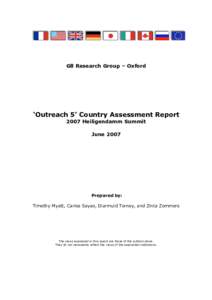 Microsoft Word - O5 Country Assessment Report Final.doc
