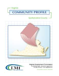 Virginia  Spotsylvania County Virginia Employment Commission 703 East Main Street • Richmond, Virginia 23219
