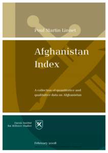 Poul Martin Linnet  Afghanistan Index A collection of quantitative and qualitative data on Afghanistan