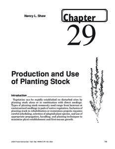 Agriculture / Vegetative reproduction / Plant propagation / Seed / Ceanothus integerrimus / Sowing / Plant nursery / Plant reproduction / Botany / Biology