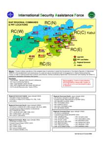 ISAF Key Fact and Figures Placemat