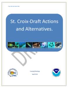 [Type the document title]  St. Croix-Draft Actions and Alternatives.  Scoping Meetings