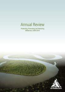 Annual Review Protecting, Promoting and Restoring Wilderness[removed] 02.