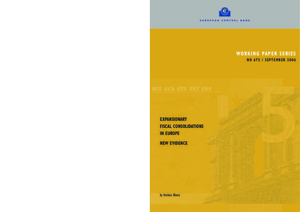 Expansionary fiscal consolidations in Europe: new evidence