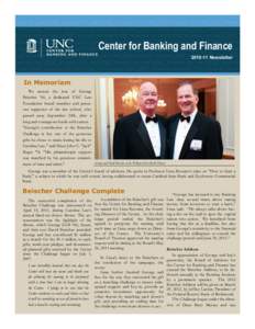 Center for Banking and Finance  Beischer Challenge Complete! [removed]Newsletter