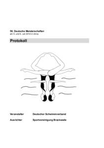 58. Deutsche Meisterschaften am 5. und 6. Juli 2014 in Unna Protokoll  Veranstalter