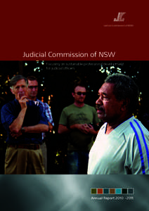 Judicial Commission of NSW  Judicial Commission of NSW Focusing on sustainable professional development for judicial officers