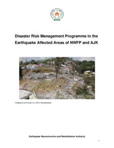 Disaster preparedness / Humanitarian aid / Natural disasters / Ministry of Home Affairs / International development / Disaster risk reduction / Emergency management / Disaster / National Disaster Management Authority / Risk management / Emergency Preparedness / Natural hazard