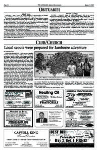Page 36  THE LANDMARK Holden, Massachusetts August 11, 2005