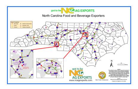 North Carolina Food and Beverage Exporters Export Companies Beverages Specialty Foods