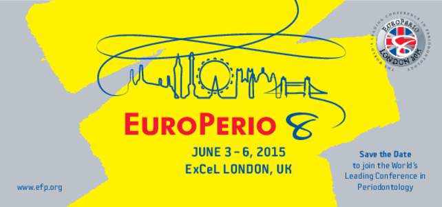 Europerio  8 June 3 – 6, 2015  ExCeL London, UK