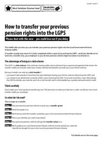 transfer1 apr2015  West Yorkshire Pension Fund Lincolnshire Pension Fund