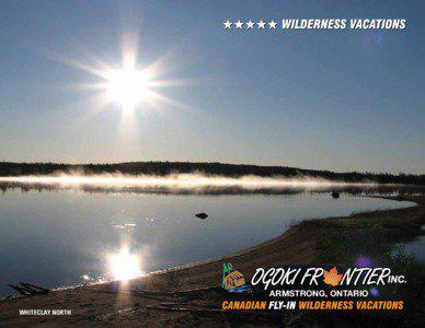 Whiteclay / Ogoki River / Moose / Walleye / Fish / Geography of Ontario / Zoology