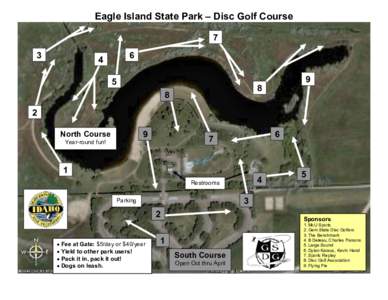 Eagle Island State Park – Disc Golf Course 7 3 6