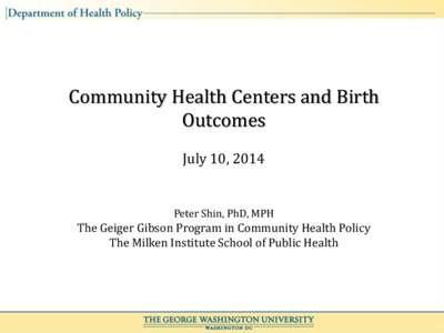 Healthcare / Federally Qualified Health Center / Health care / Health Resources and Services Administration / Medical home / Electronic health record / Medicaid / Community health centers in the United States / Nurse-managed health center / Health / Medicine / Primary care