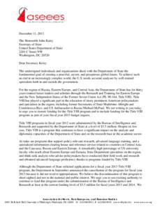 Illinois / Association of Professional Schools of International Affairs / Association for Slavic /  East European /  and Eurasian Studies / University of Illinois at Urbana–Champaign / Armenian studies / Central Asian studies / Urbana /  Illinois / Slavic Review / National Resource Center / Champaign County /  Illinois / Academia / Association of American Universities