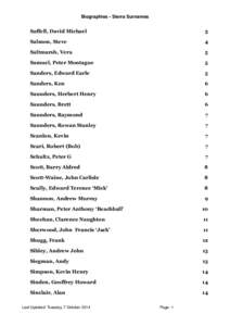 Biographies - Sierra Surnames  ! Saffell, David Michael