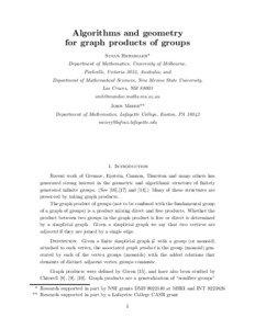 Geometric group theory / Group theory / Category theory / Algebraic topology / Formal languages / Cayley graph / Fundamental group / End / Graph / Abstract algebra / Mathematics / Algebra