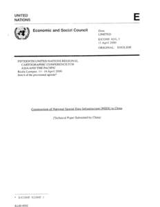 UNITED NATIONS E  m Economic and Social Council