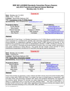 Microsoft Word[removed]TutorialSchedule-V2.0.doc