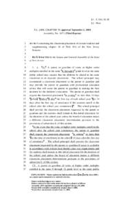 §1 - C.18A:36-38 §2 - Note P.L. 2008, CHAPTER 70, approved September 2, 2008 Assembly, No[removed]Third Reprint)  1