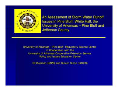 UAPB Farm Swine Waste Treatment and Constructed Wetland System