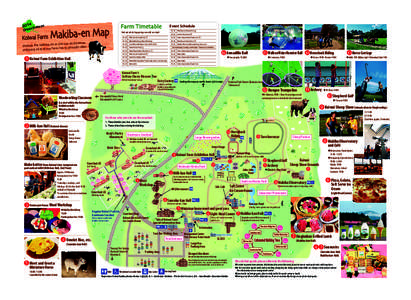 2014 Season Green Farm Timetable  n Map