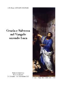 S.E. Mons. LUCIANO MONARI  Grazia e Salvezza nel Vangelo secondo Luca