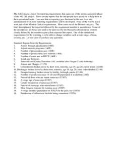 Microsoft Word - reporting requirements.doc