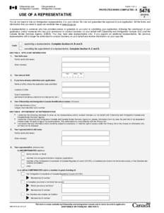 Citizenship and Immigration Canada Citoyenneté et Immigration Canada