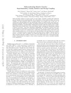 Self-accelerating Massive Gravity: Superluminality, Cauchy Surfaces and Strong Coupling Pavel Motloch,1 Wayne Hu,2 Austin Joyce,2 and Hayato Motohashi2 1  arXiv:1505.03518v1 [hep-th] 13 May 2015