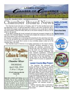 2014 Chamber Newsletter - April with Inserts