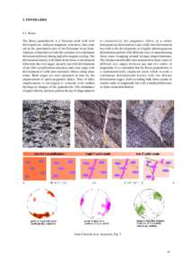 5. ITINERARIESRoses The Roses granodiorite is a Variscan stock with well developed syn- and post-magmatic structures, that crops out in the easternmost part of the Pyrenean Axial Zone.