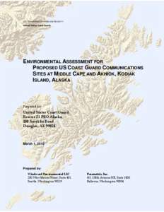 Environmental law / Geography of Alaska / Kodiak Island / National Environmental Policy Act / Alaska / Environmental impact statement / Environmental impact assessment / Kodiak National Wildlife Refuge / Environmental justice / Environment / Impact assessment / Earth