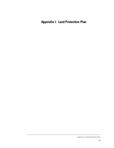 Appendix I: Land Protection Plan  Appendix I / Land Protection Plan 197  Contents